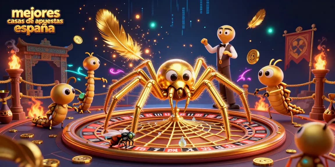 Coloca tus apuestas con los mejores casas de apuestas España en una emocionante ilustración 3D.