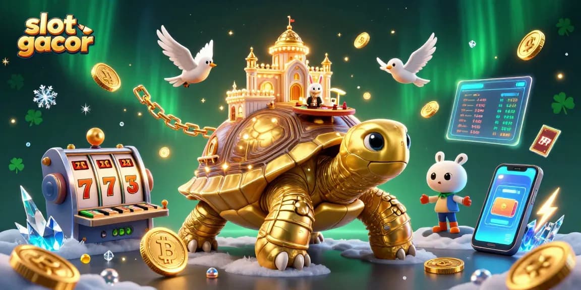 Spin and win big with captivating slot gacor games at this vibrant casino scene.