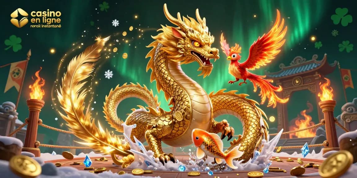 Jouez avec le casino en ligne retrait instantané pour gagner des pièces en argent réel dans un univers fantastique.