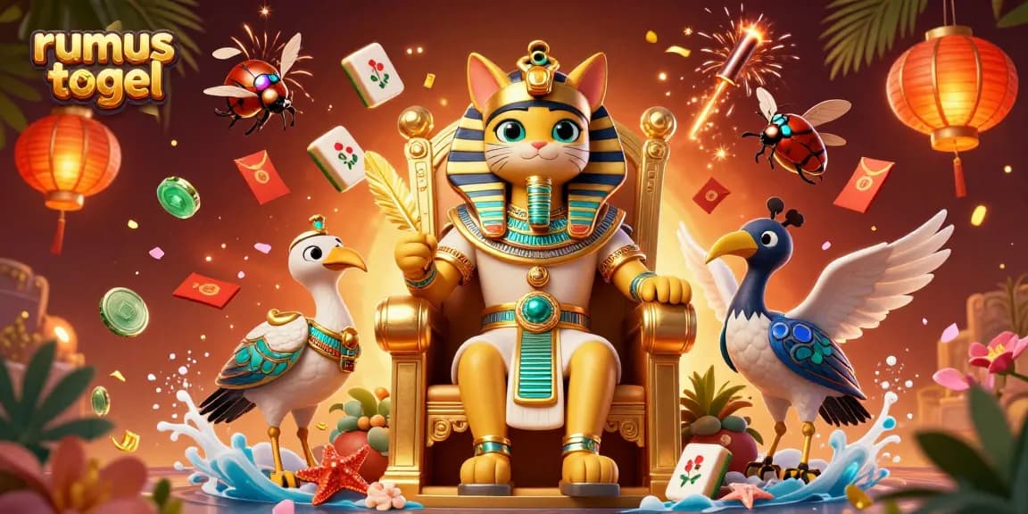 Experience winning strategies with rumus togel in this vibrant casino-themed illustration.