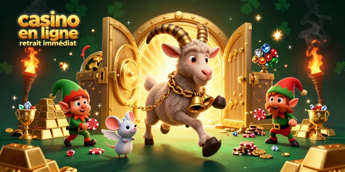 Jouez dans un casino en ligne retrait immédiat avec des personnages de contes et une ambiance riche en trésors.