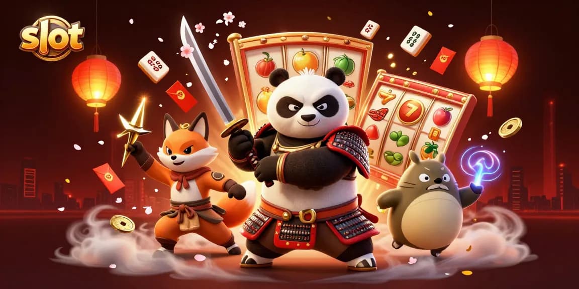 Engage with thrilling slot experiences in a vibrant casino scene featuring animated characters.