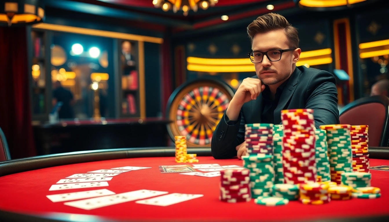 Rasakan kegembiraan bersama Datukwin saat para pemain merencanakan langkah berikutnya di meja poker kasino yang penuh semangat.