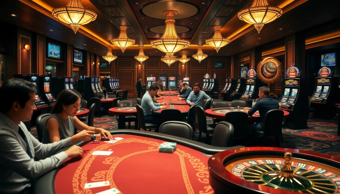 SODO Casino offers an exciting gambling experience with vibrant gameplay at luxurious tables.