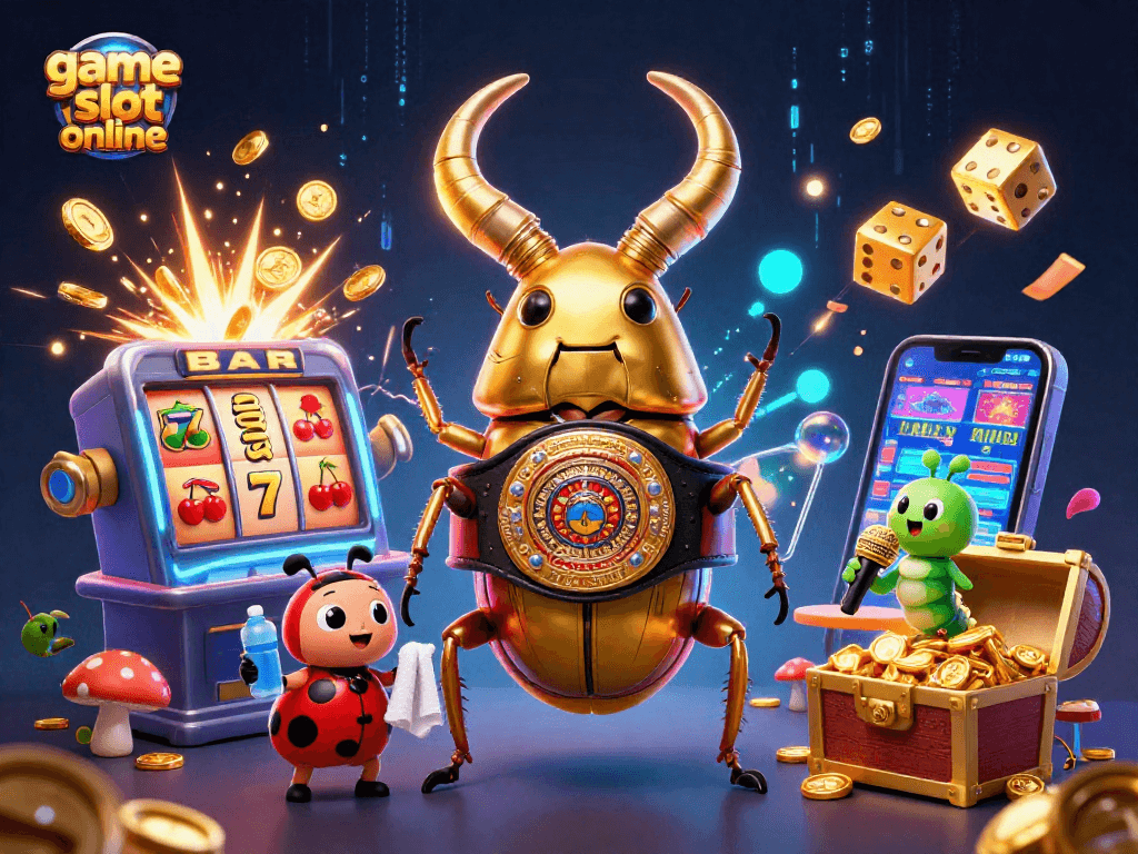 Menangkan game slot online dengan slot bergaya menarik dan karakterifikasi unik dalam ilustrasi 3D.