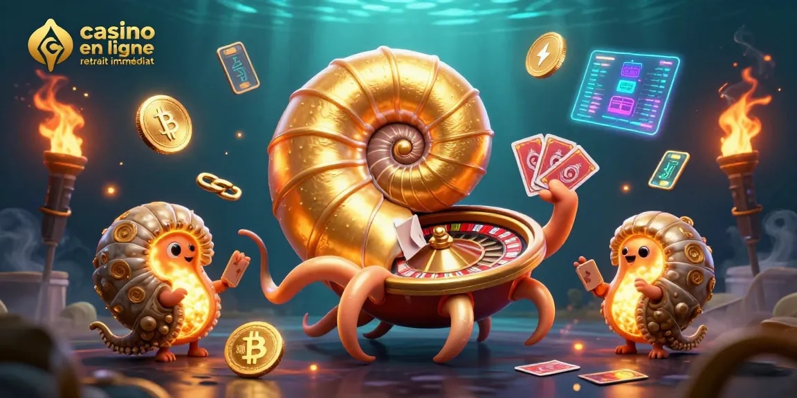 Retirez vos gains rapidement avec un casino en ligne retrait immédiat grâce à des gains instantanés.