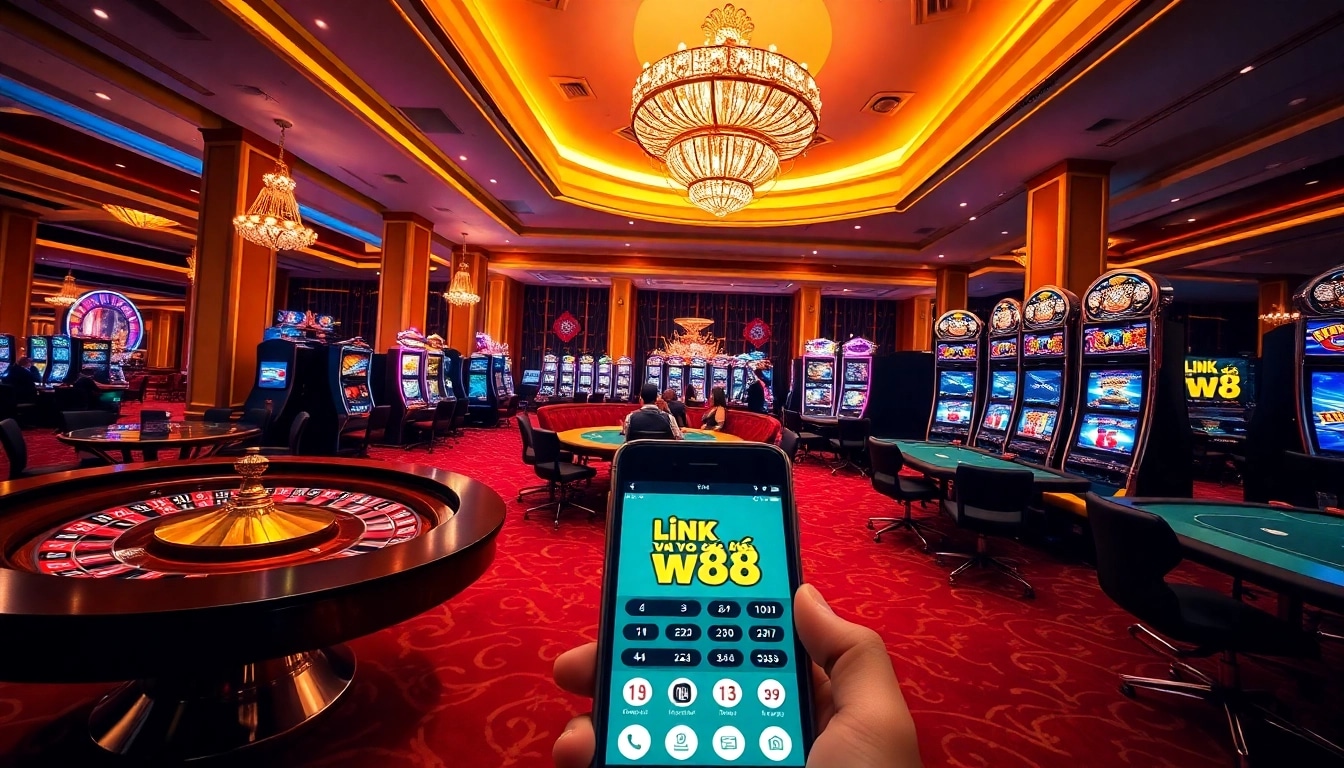 Experience thrilling gaming with the link vao w88, a gateway to premium online casino entertainment.