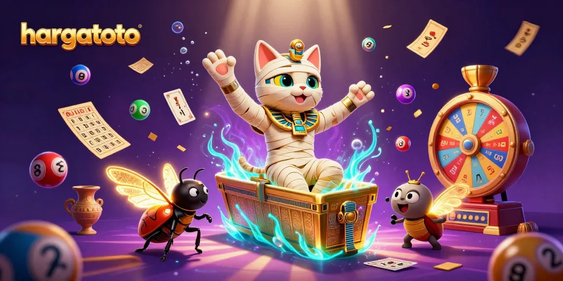 Experience thrilling wins with hargatoto in a vibrant casino scene featuring dynamic game elements.