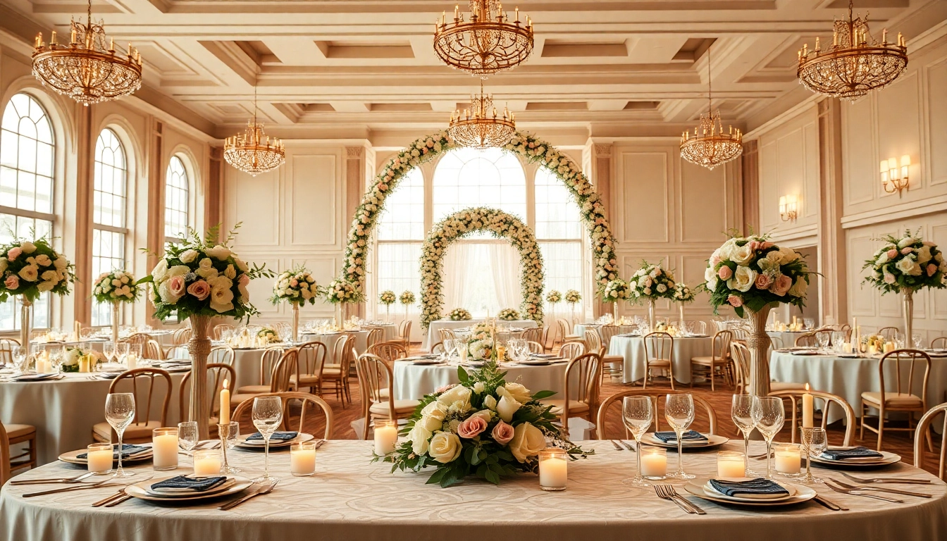 Experience the charm of the Wedding Event Space Jacksonville featuring exquisite decor and ambiance.