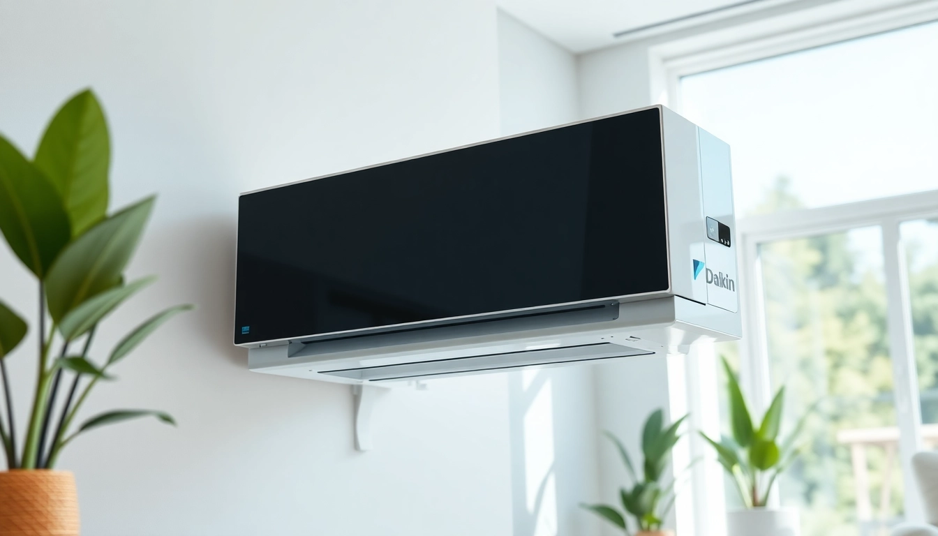 Enhance your comfort with a daikin mini split ac featuring a modern design and efficient cooling performance.