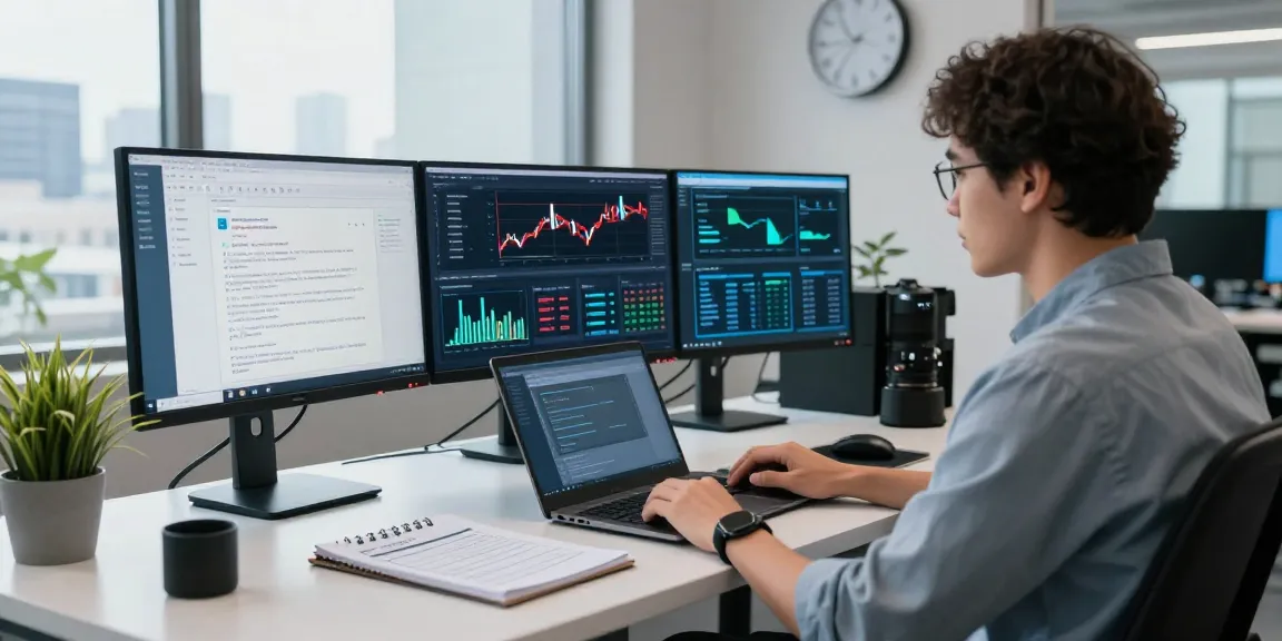 Cybersecurity expert monitoring shs-dome5.com safety checks in a modern workspace.