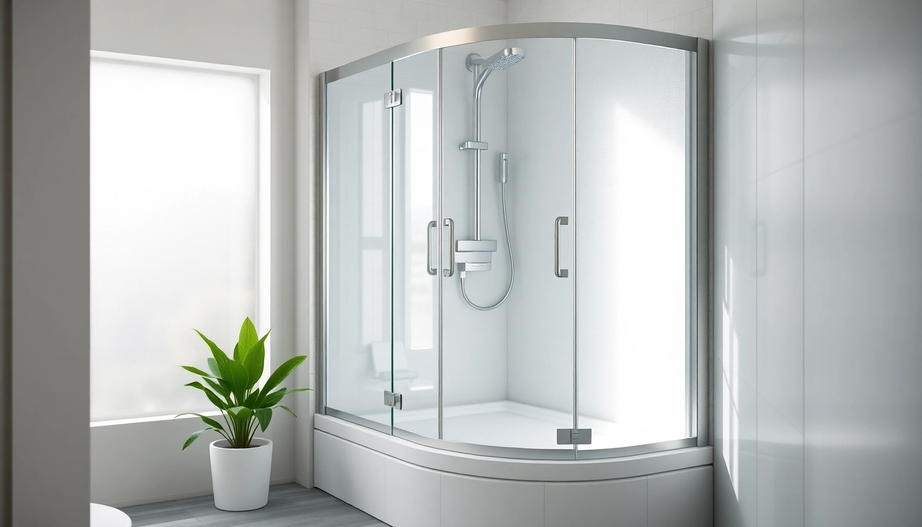 Erleben Sie die elegante sonni Duschkabine in modernem Badezimmer-Design.