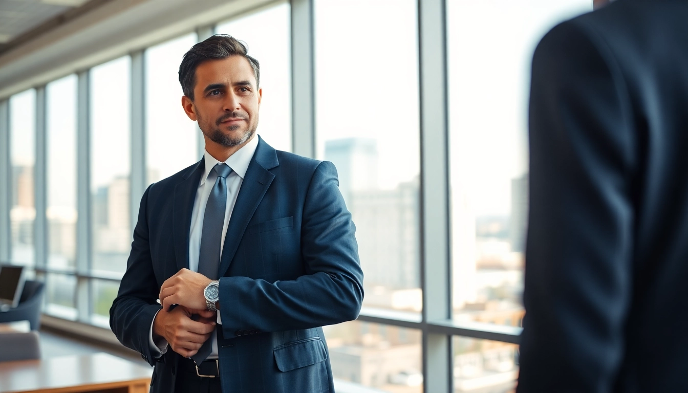 Jacksonville Immigration Lawyer offering expert guidance in a professional office environment.