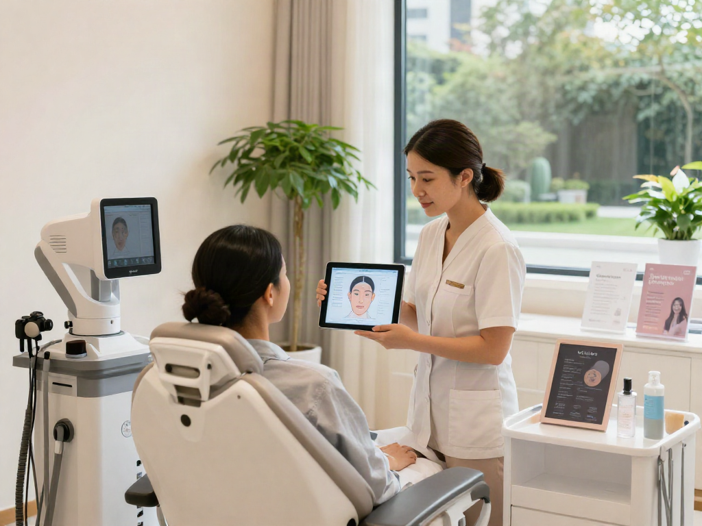 ClinicEvo better than QOVES shines in personalized aesthetic consultations with advanced technology.