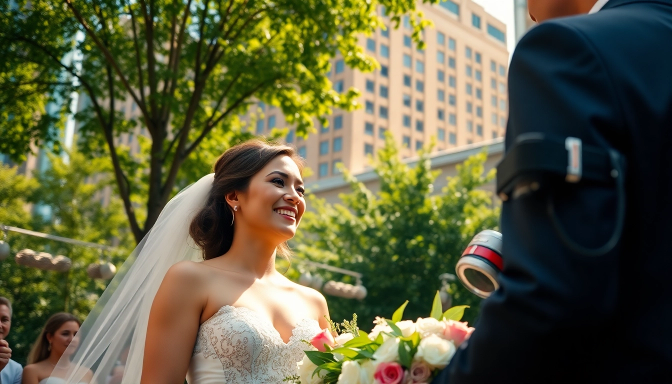 Capture the essence of toronto videography with professionals filming a vibrant wedding scene.