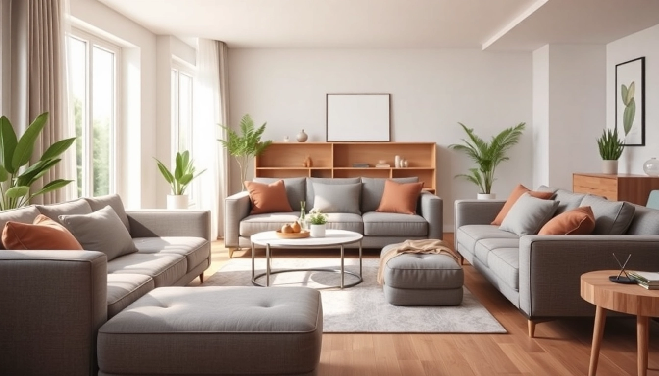 Sleek sofa beds uk designed for modern living spaces, featuring plush cushions and elegant fabric.
