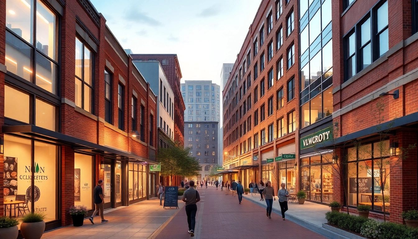 North Main Makeover revitalizes street ambiance with vibrant storefronts and inviting pathways.