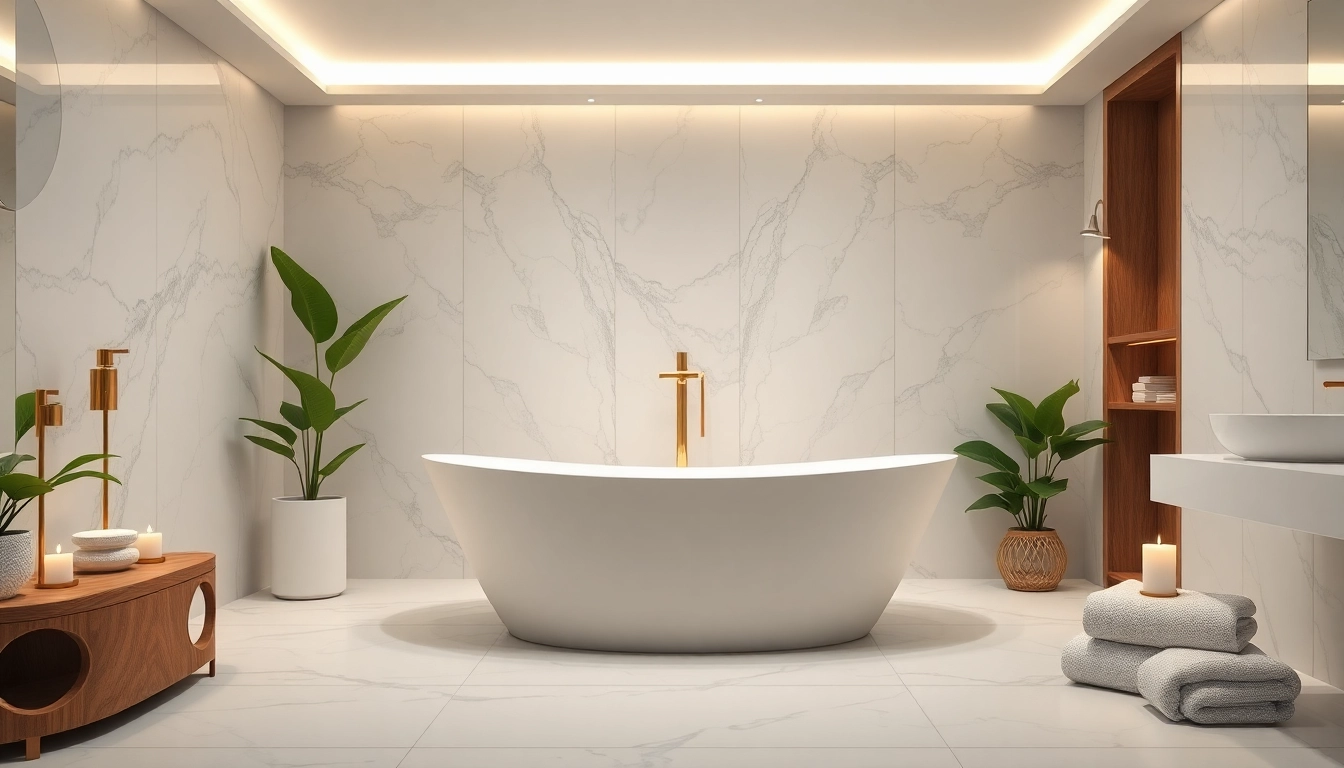 Transforming elegant bathrooms with modern design and serene ambiance.