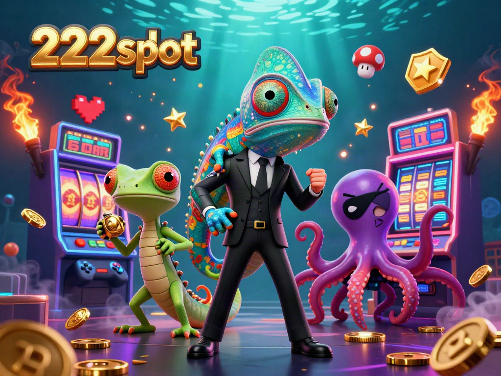 Menangkan permainan slot di 222slot dengan karakter menarik dan mesin slot yang penuh warna.