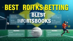 Highlighting the best sportsbooks in Brazil with engaging infographic elements.