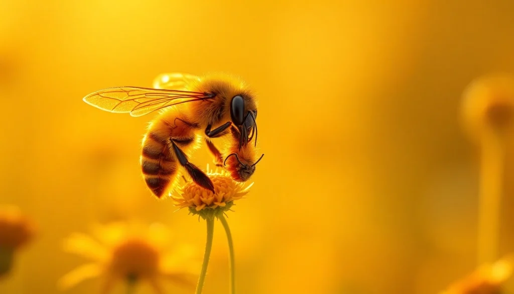 Observa núcleos de abejas vibrantes en colmena, resaltando su actividad y detalles únicos.