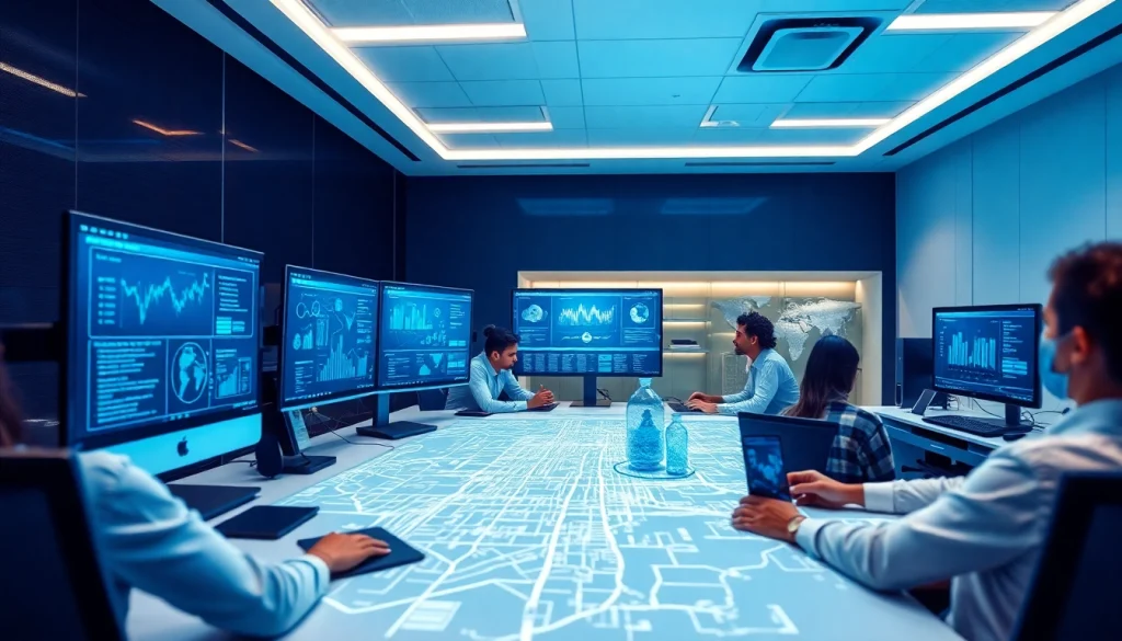 IT Infrastructure Management Tampa office with diverse team and advanced technology.