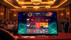 Engaging action in đá gà 6789 net featuring live betting and vibrant casino atmosphere.