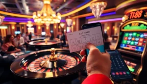 Trải nghiệm cảm giác thắng cuộc tại Tik88 với bàn casino sống động và lối chơi đầy hứng khởi.