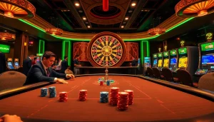 Experience thrilling casino action at https://8kbetal.com/ with vibrant poker scenes and professional dealers.