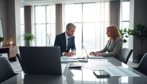 Enhance understanding of VAT Consultancy in Abu Dhabi with professional consultants in a modern office.