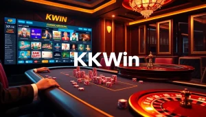Experience the excitement at KK Win casino, featuring intense poker gameplay and dynamic betting options.