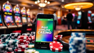 Experience the excitement of the best online casino Canada with vibrant gaming elements and a welcoming atmosphere.