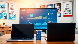 Enhance your business with a dynamic youtube smm panel showcasing vibrant analytics.