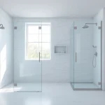 Showcase of sunney shower doors that enhance modern bathroom elegance with sleek glass design.