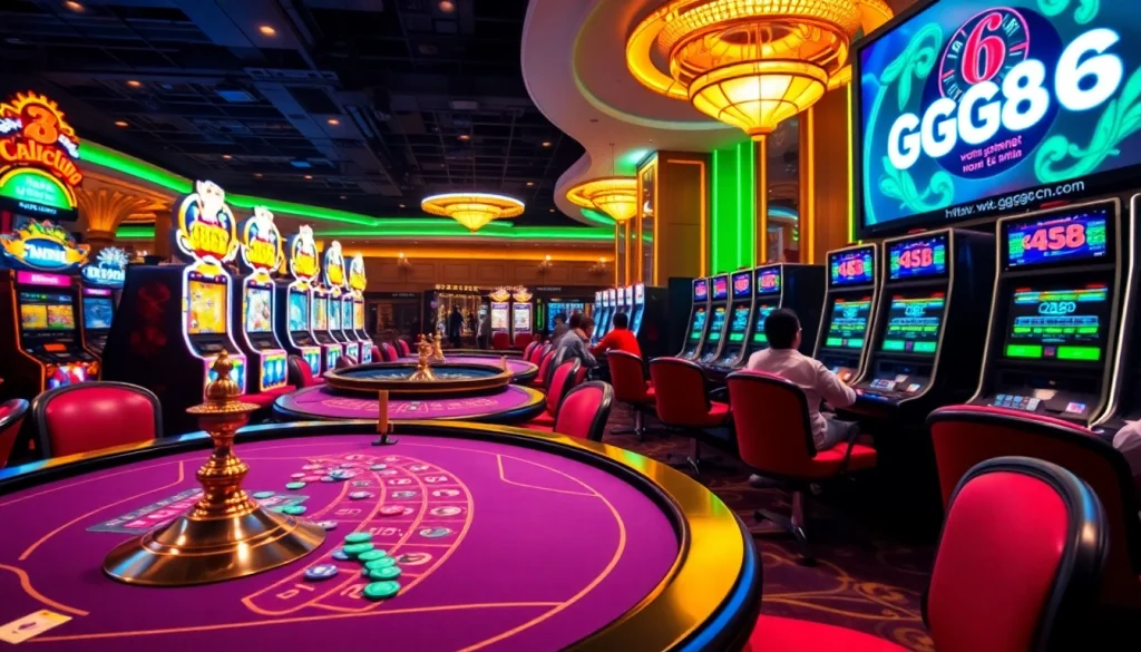 Experience luxurious gameplay at https://gg88.cn.com/ with vibrant tables and exciting slot machines.