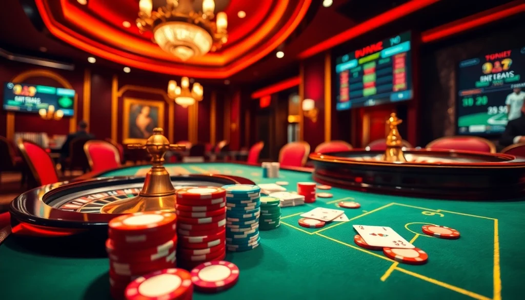 Engaged gamblers at a luxurious poker table enhancing their strategies with insights from 7mcn.