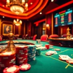 Engaged gamblers at a luxurious poker table enhancing their strategies with insights from 7mcn.