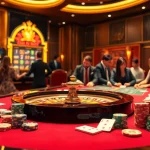 Action-packed roulette gameplay at https://nk88.sa.com/, highlighting excitement in a luxurious casino setting.