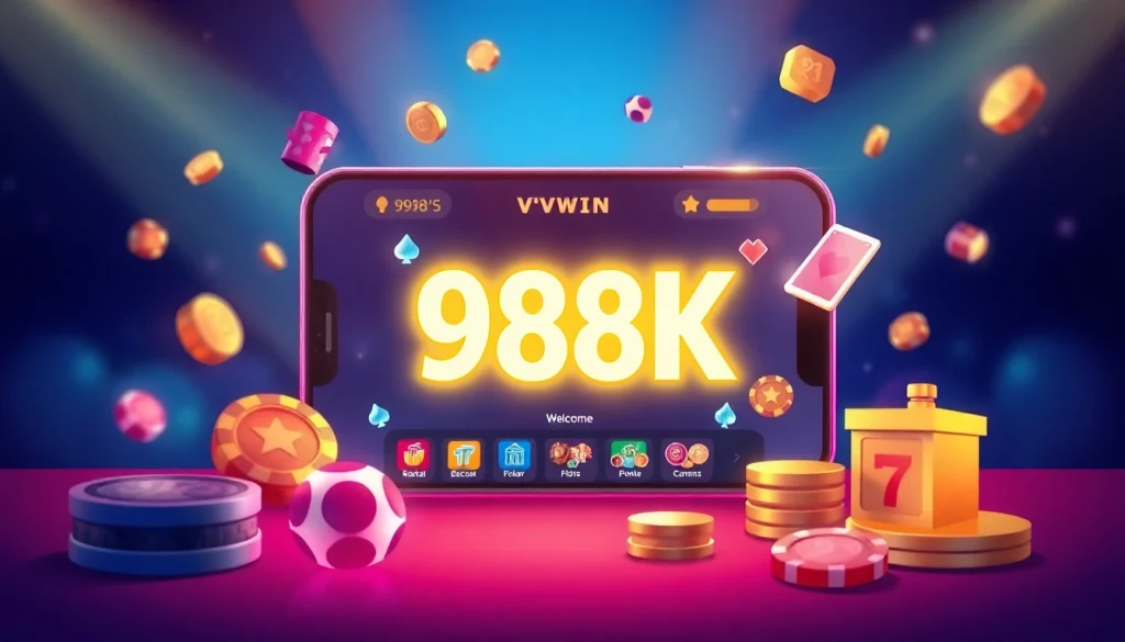 VVVWIN online betting platform showcasing a 988K welcome bonus on a smartphone.