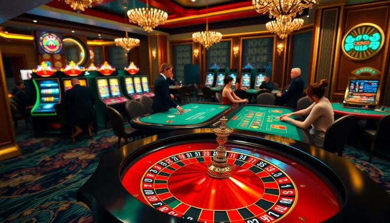 Nonton film indoxxi while playing roulette at a lively casino scene