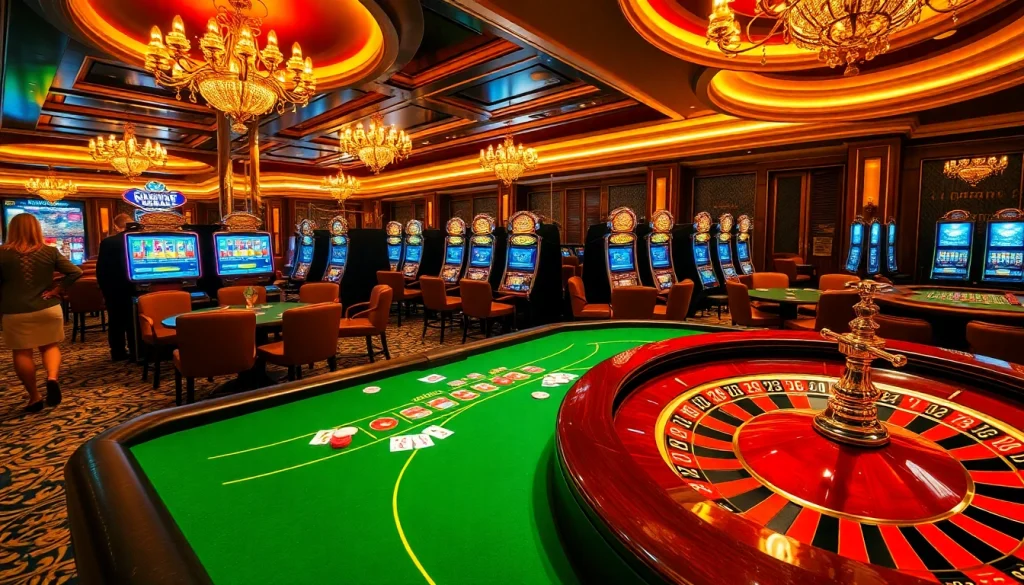 Vivez une expérience de jeu palpitante dans un casino en ligne de luxe en France avec des tables de poker vibrantes et des machines à sous.