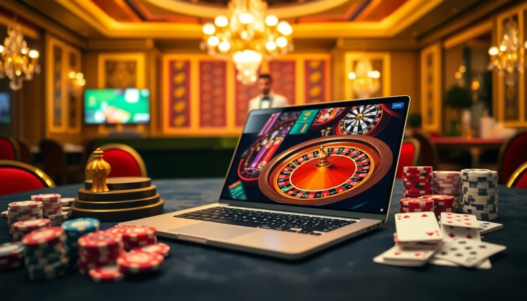 Découvrez le frisson du casino en ligne France avec une interface de jeu en ligne dynamique et des éléments de casino classiques.