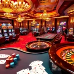 Engaging casino scene with players enjoying poker and slots at https://gg88.gold/, showcasing excitement and luxury.
